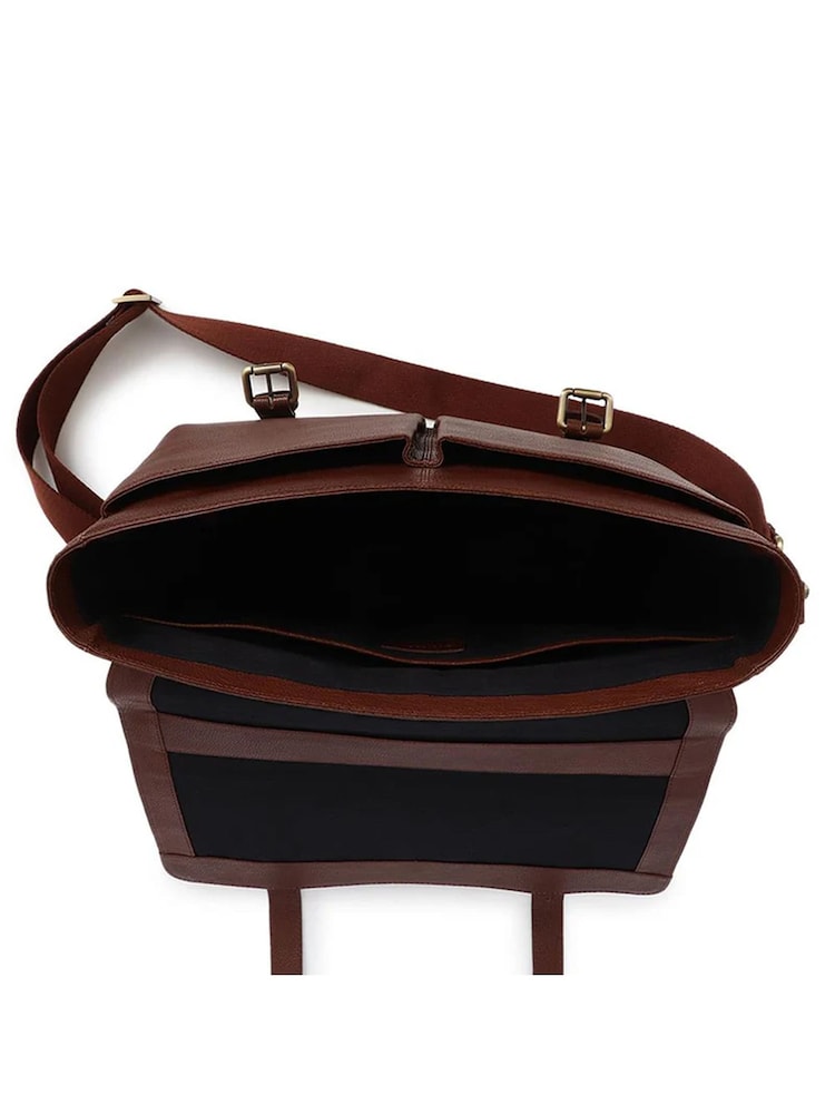 Jones Bootmaker Tan Grain Upland Leather Briefcase Bag - Image 3 of 3