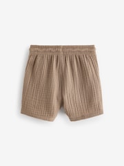 Светло-коричневый - Soft Textured Shorts (3mths-7yrs) - Изображение 6 из 7