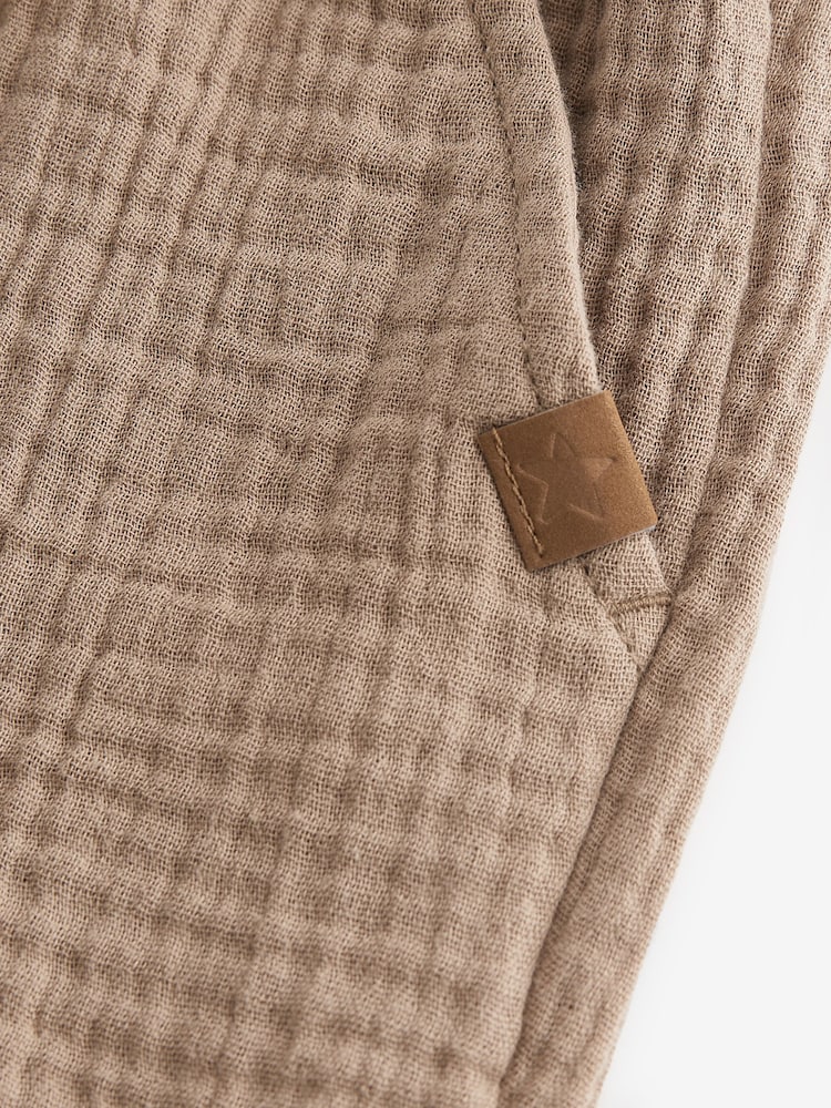 Светло-коричневый - Soft Textured Shorts (3mths-7yrs) - Изображение 7 из 7