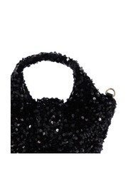 Dune London Black Brighten Embellished Grab Bag - Image 5 of 7