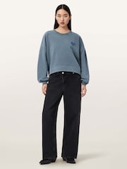 AllSaints Blue Lover Lila Sweatshirt - Image 4 of 6