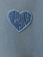 AllSaints Blue Lover Lila Sweatshirt - Image 6 of 6