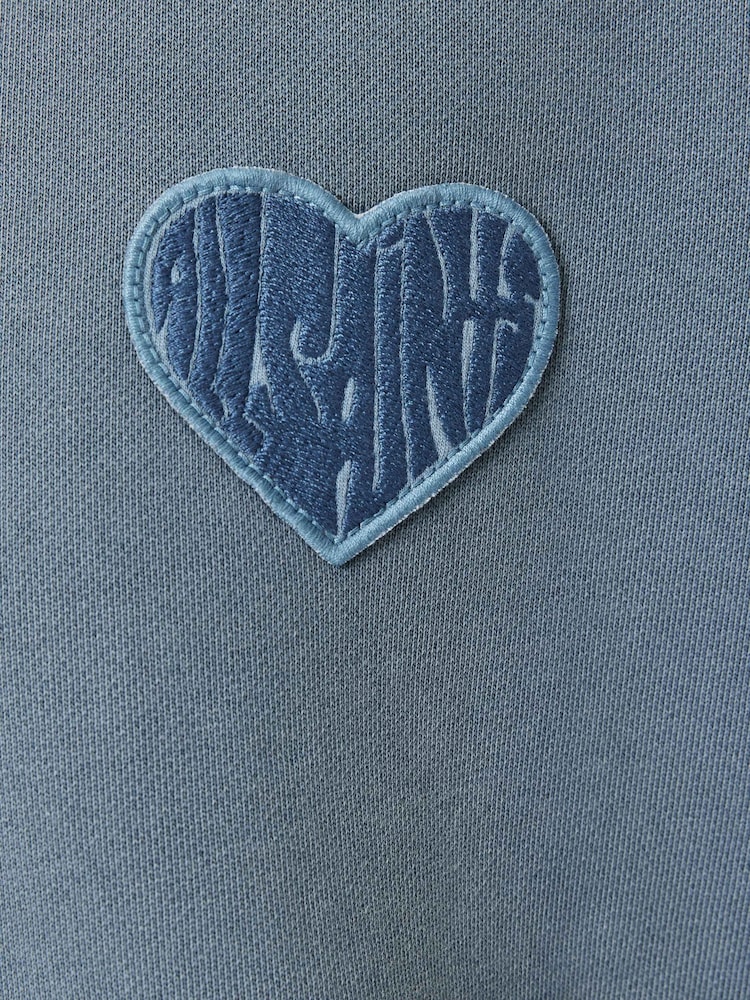 AllSaints Blue Lover Lila Sweatshirt - Image 6 of 6