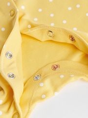 Multi Bright Baby 4 Pack Footed Sleepsuits (0-3yrs) - Image 11 of 13