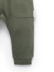 Grün - Purebaby Slouchy Track Pants with Pockets - Bild 6 von 6