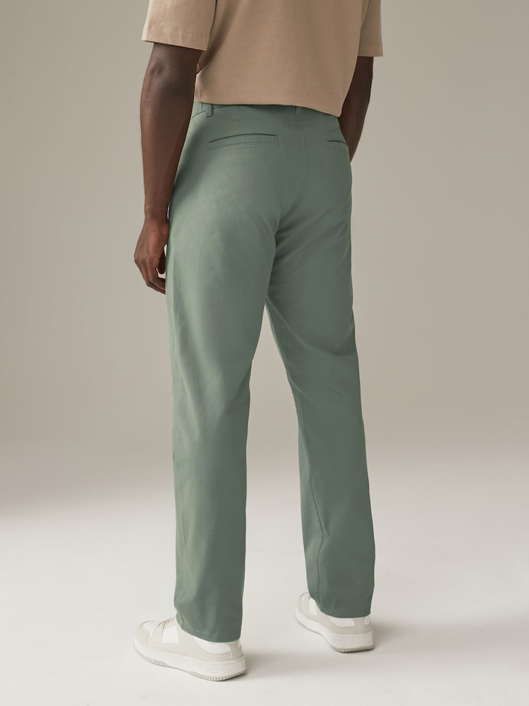 Green Light - Gerade Passform - Stretch-Chinohose - Image 3 of 8
