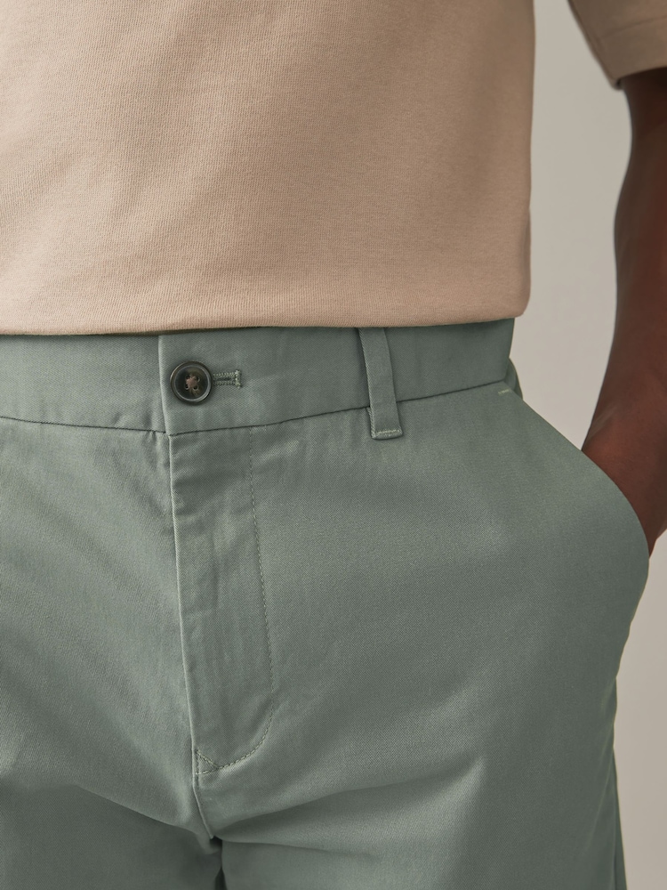 Green Light - Gerade Passform - Stretch-Chinohose - Image 4 of 8