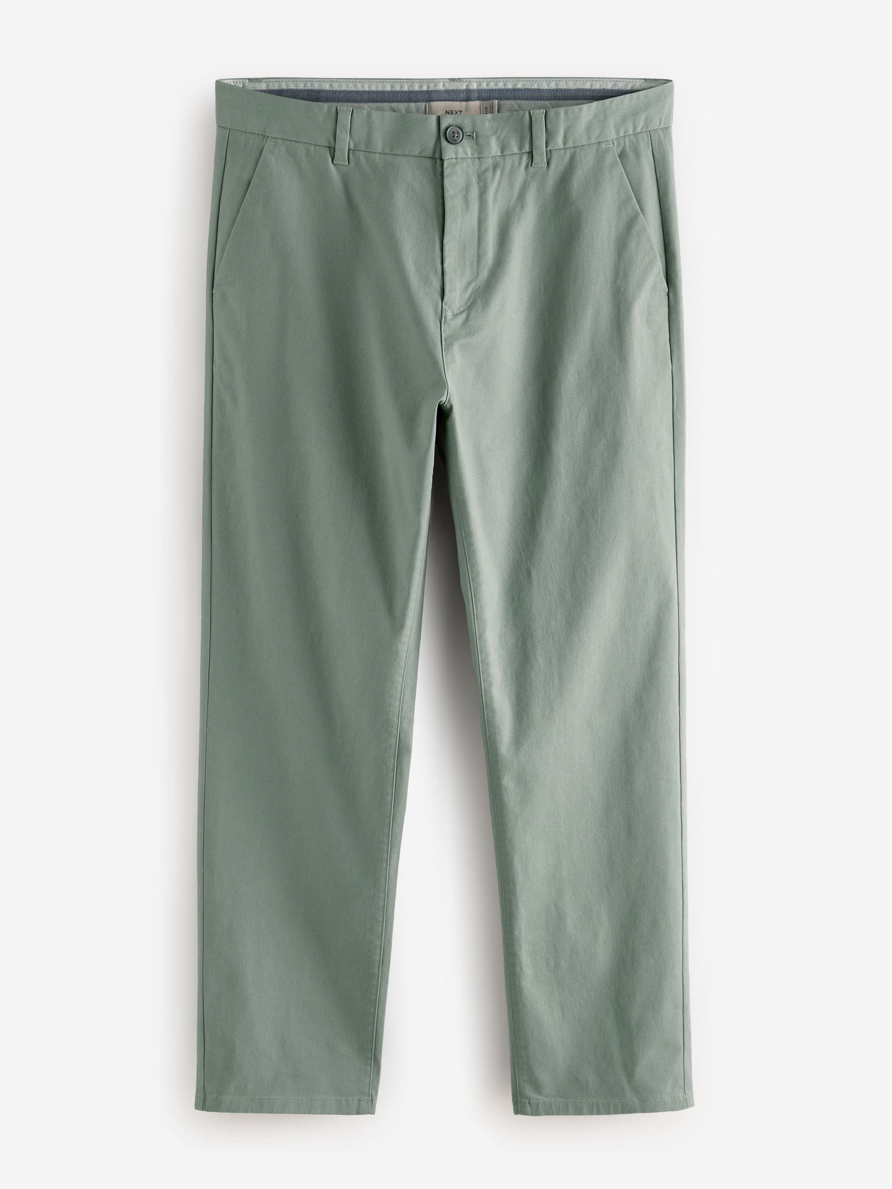 Buy Green Light Straight Fit Stretch Chinos Trousers from