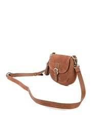 Jones Bootmaker Brown Winola Premium Leather Crossbody Bag - Image 3 of 7