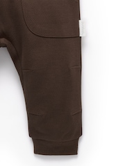 Braun - Purebaby Slouchy Track Pants with Pockets - Bild 5 von 5