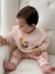 Purebaby Pink Quilted Track Set - Image 1 of 7