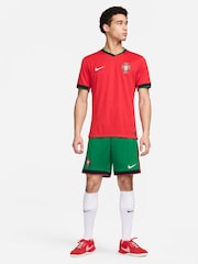 Nike Red Dri-FIT Portugal Stadium Home Football Shirt - Image 3 of 11