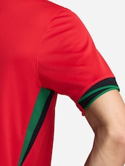 Nike Red Dri-FIT Portugal Stadium Home Football Shirt - Image 5 of 11