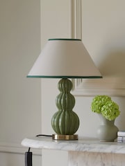 Nina Campbell Green Evelyn Small Table Lamp - Image 2 of 3