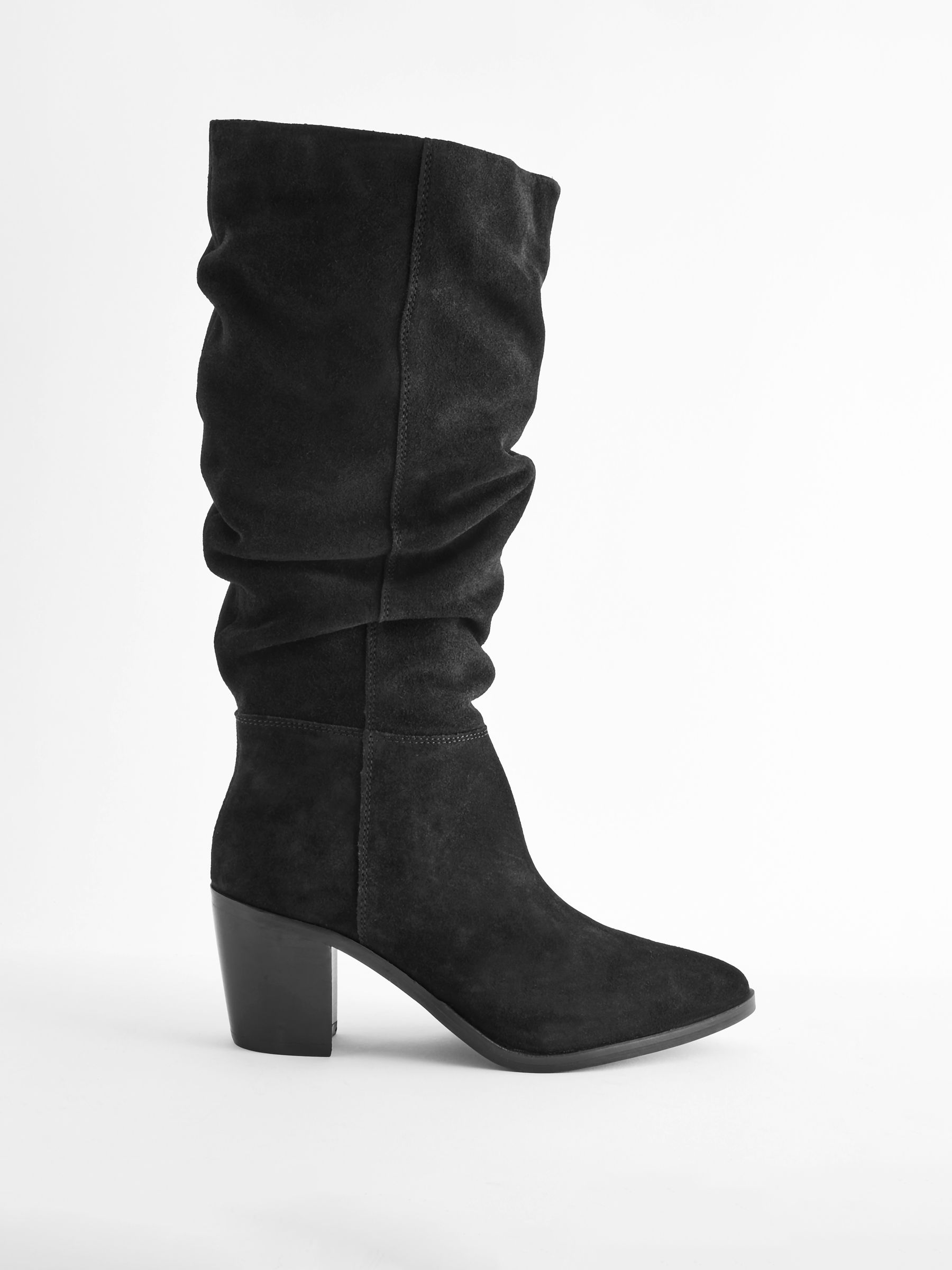 Next black slouch boots deals