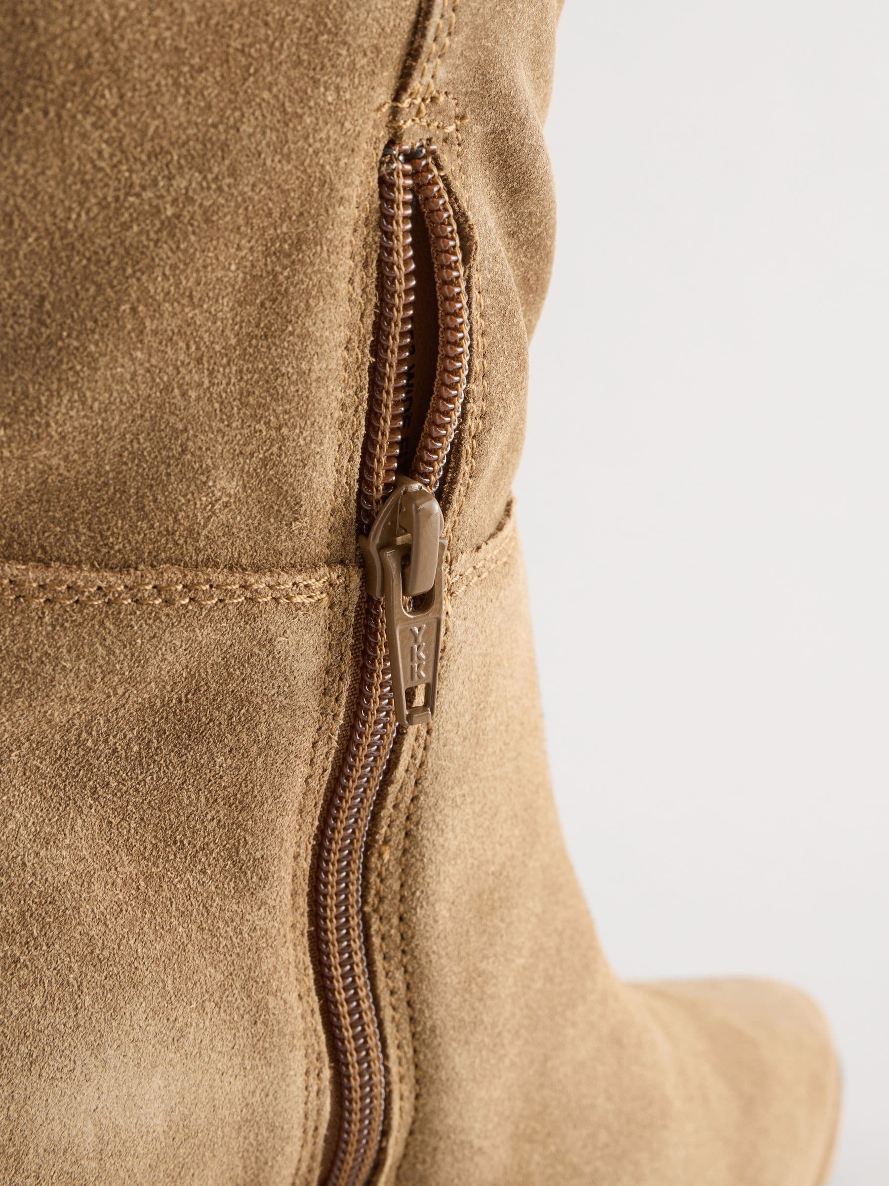 Tan scrunch boots outlet