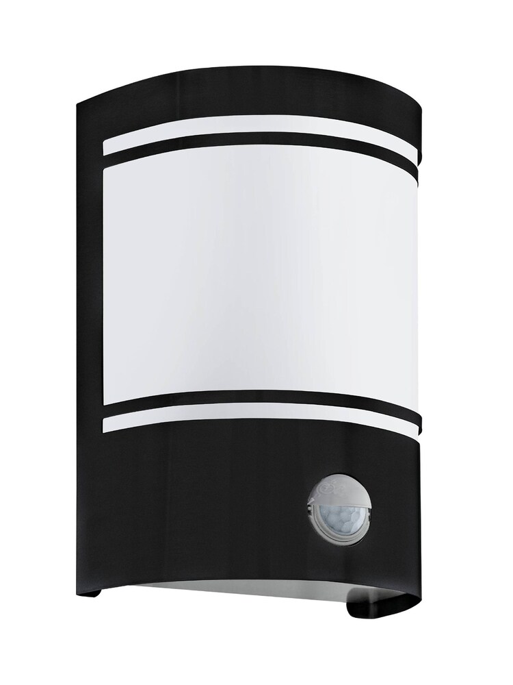 Eglo Black Cerno Exterior Curved Wall Light - Image 2 of 3
