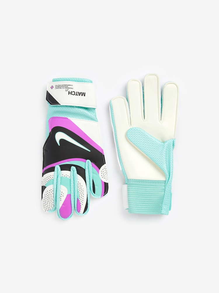 Nike Black Match Jr. Goal Keeper Gloves - Image 1 of 3
