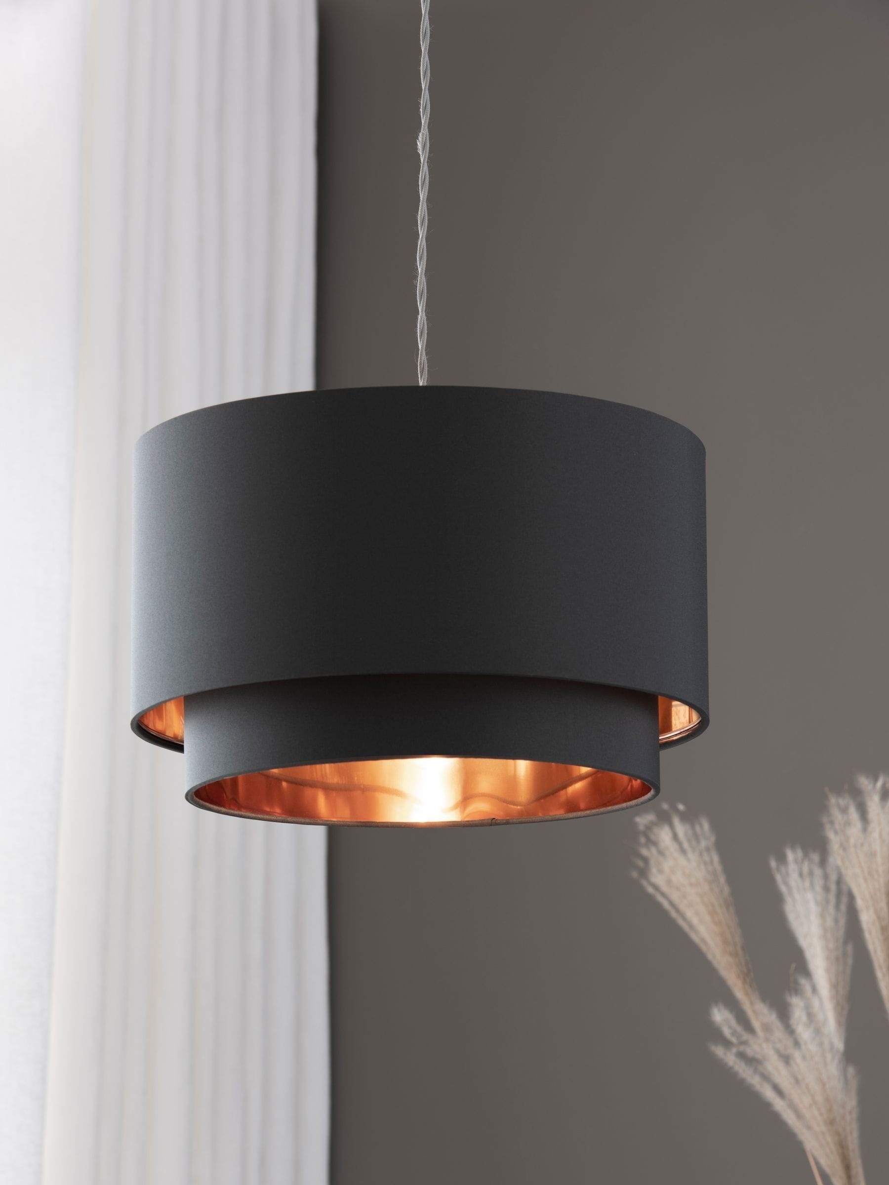 Copper lampshade next top