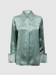 Reiss Sage Haley Silk Shirt - Image 2 of 6