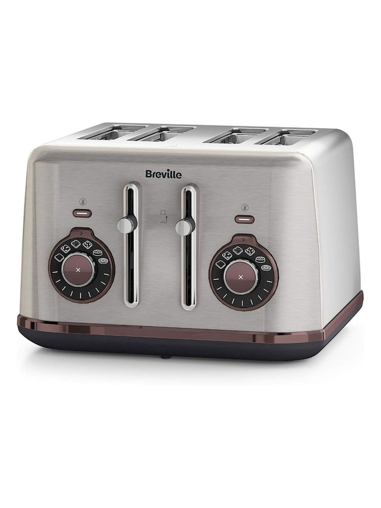Breville Chrome Bread Select 4 Slice Toaster - Image 2 of 5