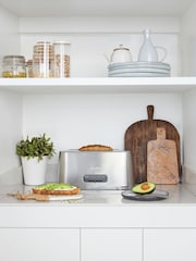 Breville Silver Edge 4 Slice Toaster with Extra Long Slots - Image 2 of 4