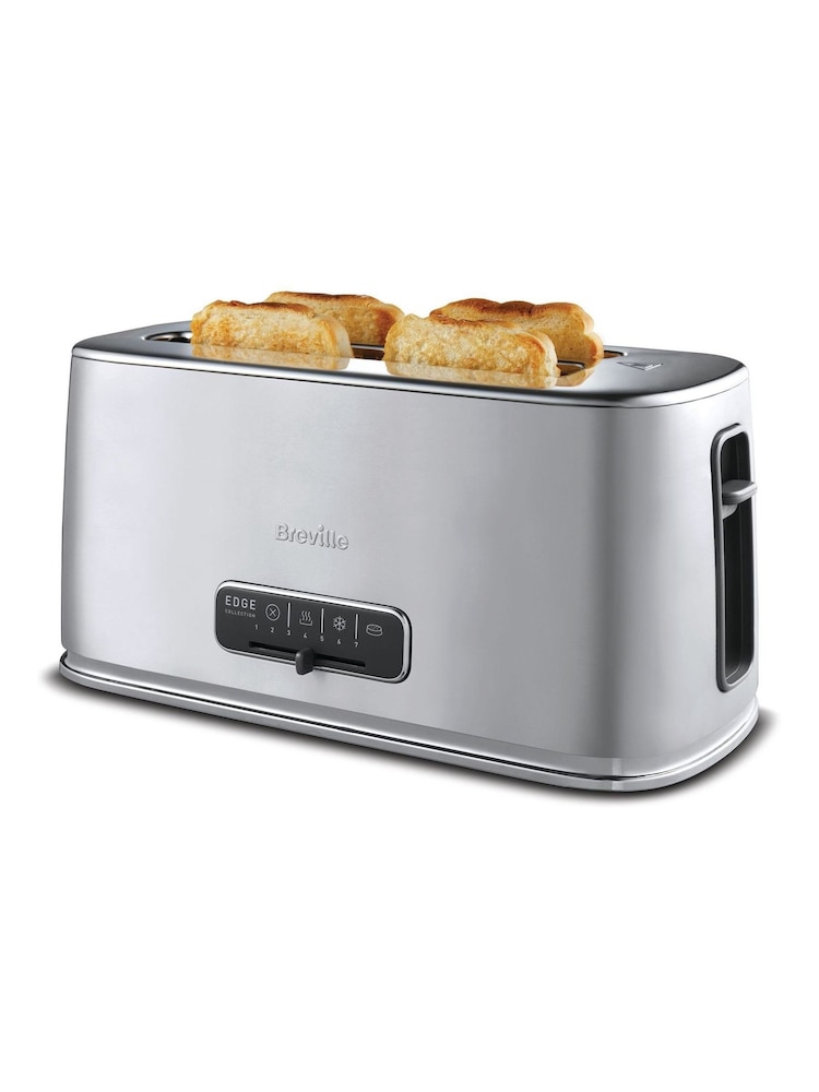 Breville Silver Edge 4 Slice Toaster with Extra Long Slots - Image 4 of 4