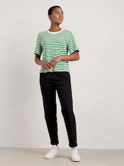 Seasalt Cornwall Ink Black Waterdance Trousers - Image 2 of 3