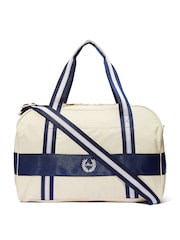 Victoria's Secret PINK Canvas Cream The Weekender Bag - Image 1 of 2