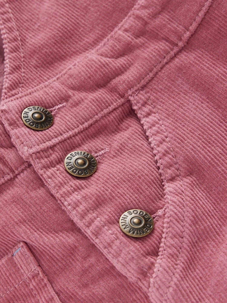 Boden Pink Wide Leg Dungarees - Image 3 of 3