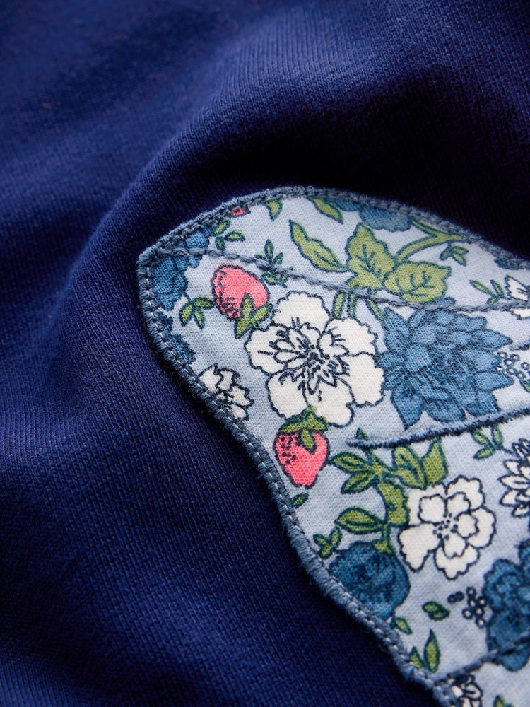 Boden Blue Fun Sweatshirt Tunic Set - Image 3 of 3 Boden Blue Fun Sweatshirt Tunic Set - Image 3 of 3