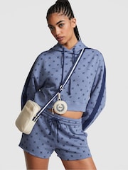 Victoria's Secret PINK Canvas Cream Puffer Crossbody Bag - Image 3 of 3