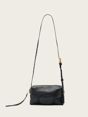 AllSaints Black Ares Micro Crossbody - Image 1 of 6