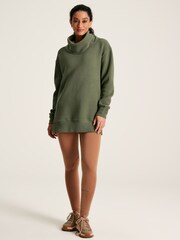 Joules Willow Green Cowl Neck Sweatshirt - Image 3 of 7