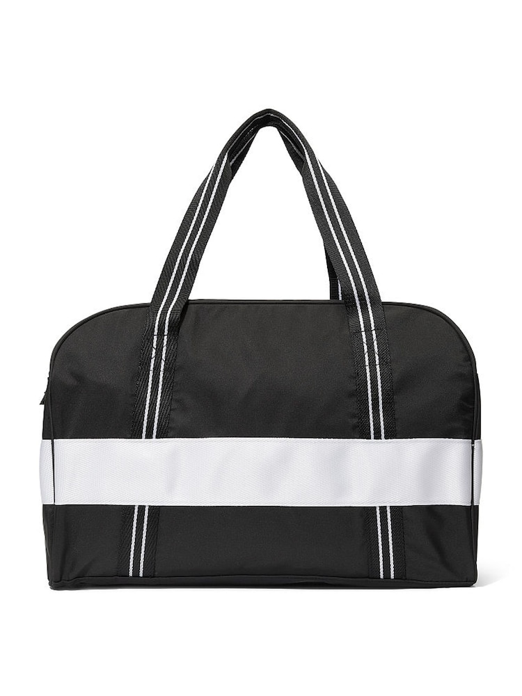 Victoria's Secret PINK Pure Black The Weekender Bag - Image 2 of 3 Victoria's Secret PINK Pure Black The Weekender Bag - Image 2 of 3