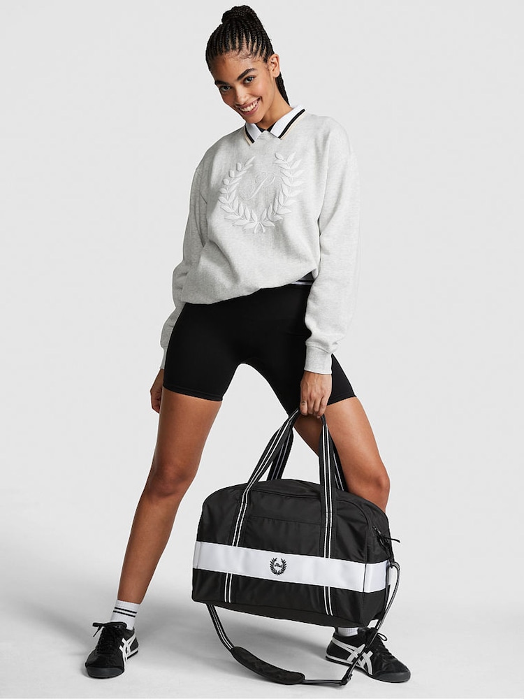 Victoria's Secret PINK Pure Black The Weekender Bag - Image 3 of 3 Victoria's Secret PINK Pure Black The Weekender Bag - Image 3 of 3