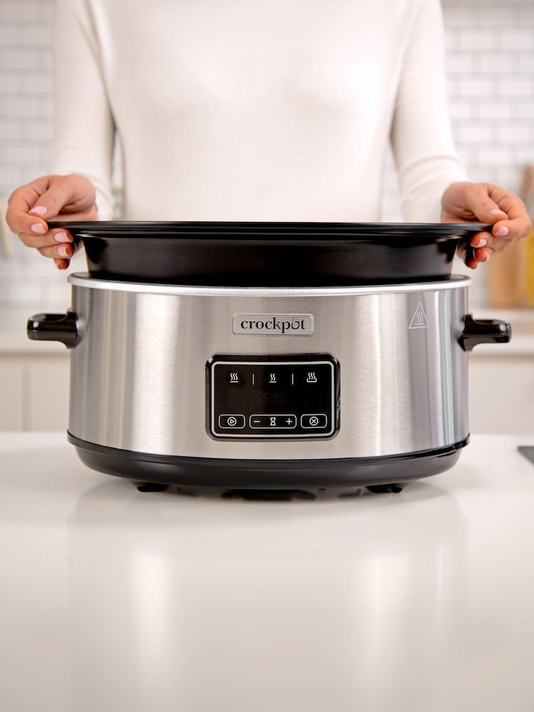 Crockpot Black Sizzle Stew Digital Slow Cooker - Image 1 of 6