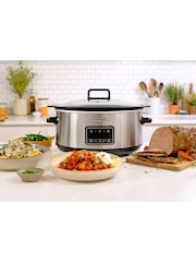 Crockpot Black Sizzle Stew Digital Slow Cooker - Image 4 of 6