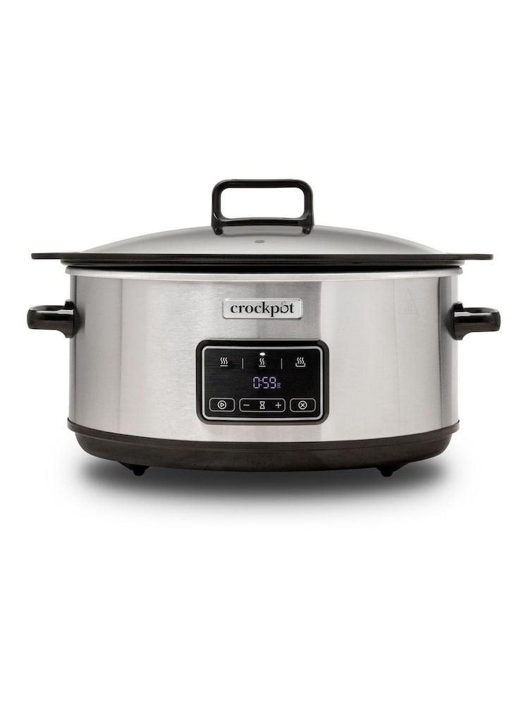 Crockpot Black Sizzle Stew Digital Slow Cooker - Image 6 of 6