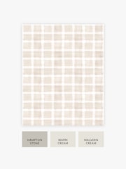 Natural Gingham Wallpaper - Image 3 of 3