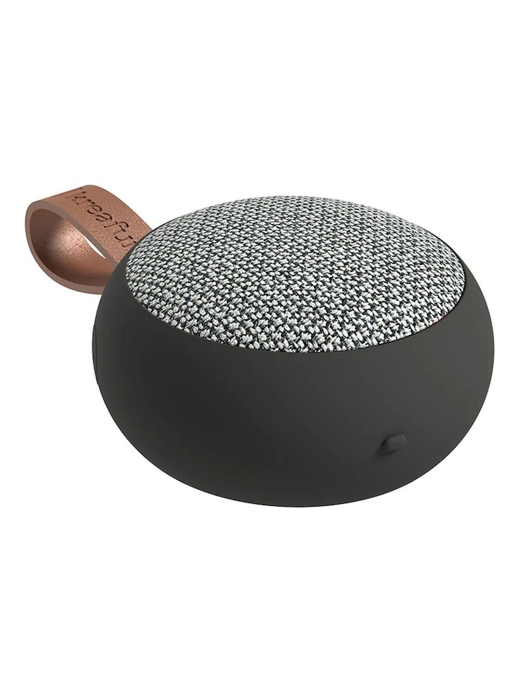 Kreafunk Black aGO 2 Fabric Bluetooth Speaker - Image 3 of 3 Kreafunk Black aGO 2 Fabric Bluetooth Speaker - Image 3 of 3