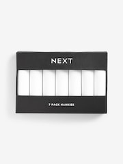 White 100% Cotton Handkerchiefs Seven Pack - Image 1 of 4