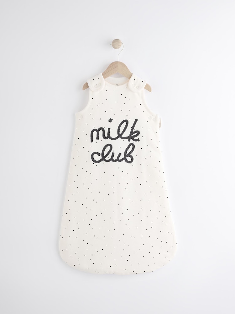 Natural 2.5 Tog Baby 100% Cotton Sleep Bag - Image 1 of 12