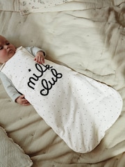 Natural 2.5 Tog Baby 100% Cotton Sleep Bag - Image 2 of 12