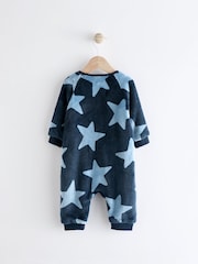 Blue Star Fleece Sleepsuit - Image 2 of 7