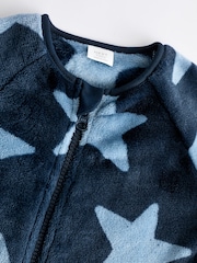 Blue Star Fleece Sleepsuit - Image 4 of 7