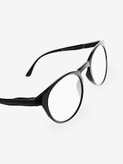 Black Round Ready to Read Glasses - Image 5 of 6
