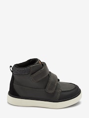 Black Standard Fit (F) Warm Lined Touch Fastening Boots - Image 1 of 4