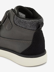 Black Standard Fit (F) Warm Lined Touch Fastening Boots - Image 4 of 4