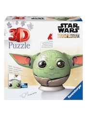 Star Wars Grogu with Ears 3D Puzzle Ball 72 Piece Jigsaw - Image 2 of 4